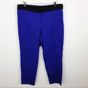 Lane Bryant Violet Career Work Pants Skinny Crop